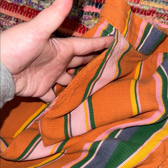 Free People Striped Multicolor Pants - Picture 2 of 4